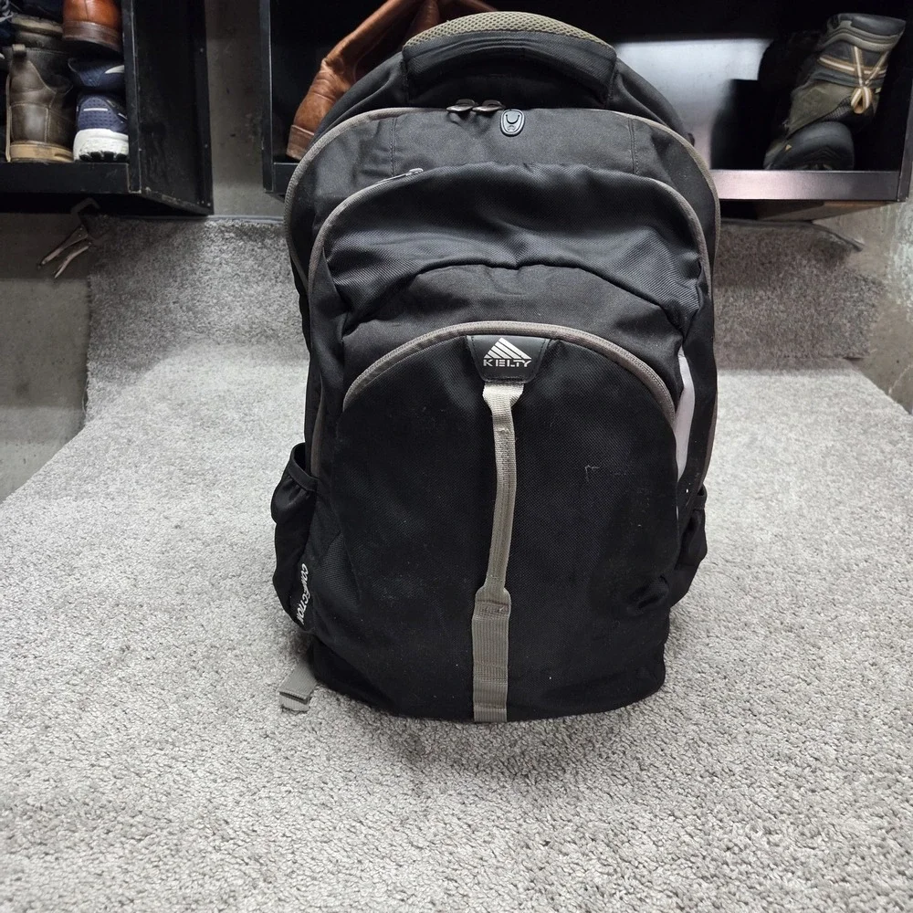Kelty Connection Backpack Unisex Black Laptop Hiking School Bag Gorpcore Trail